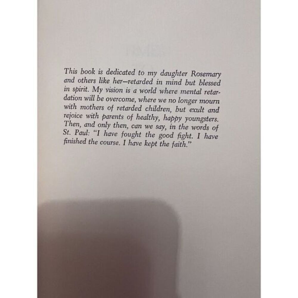 1974 ROSE FITZGERALD KENNEDY Times to Remember Hard Cover Book 1st Edition - Picture 9 of 9